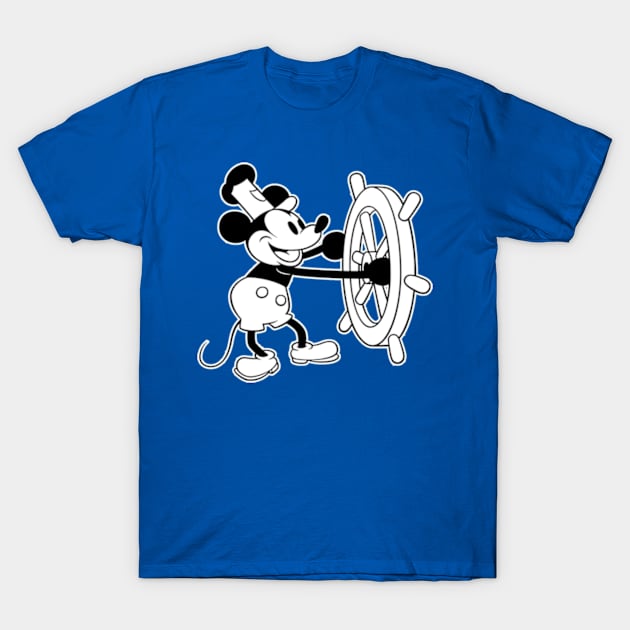 Steamboat Willie T-Shirt by Gamers Gear